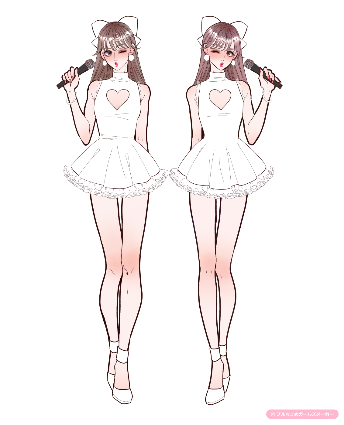 ガールズメーカーで作られた女の子8