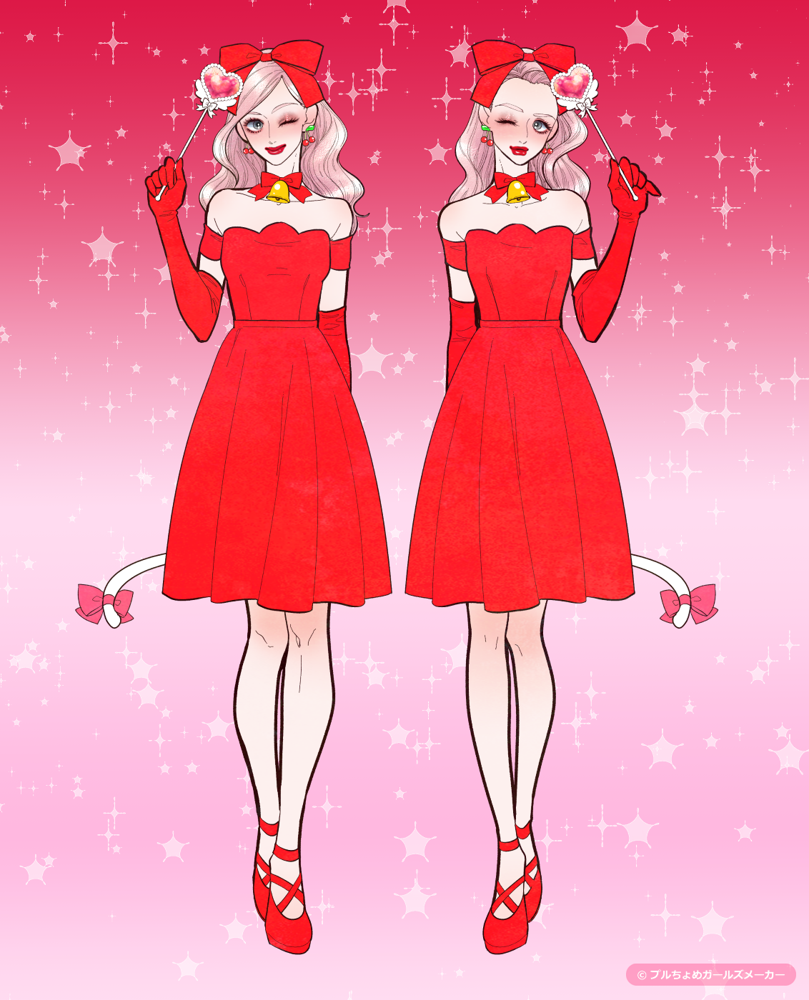 ガールズメーカーで作られた女の子1