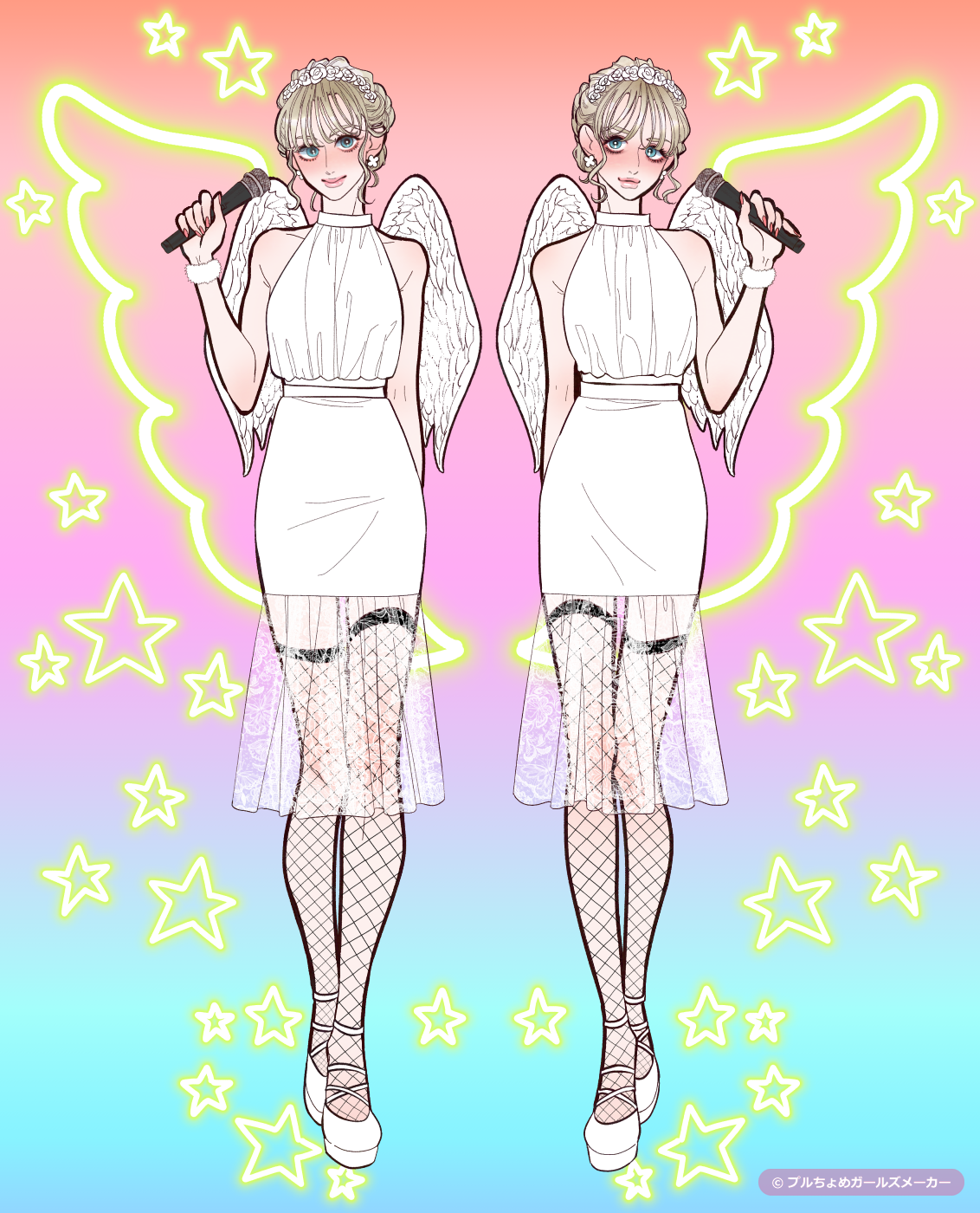 ガールズメーカーで作られた女の子3