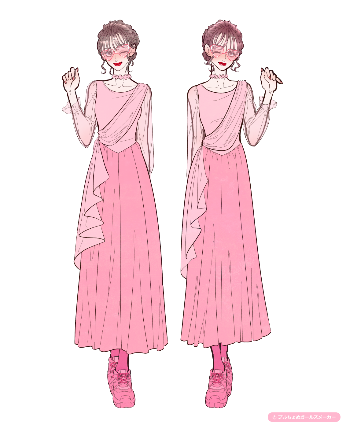ガールズメーカーで作られた女の子5