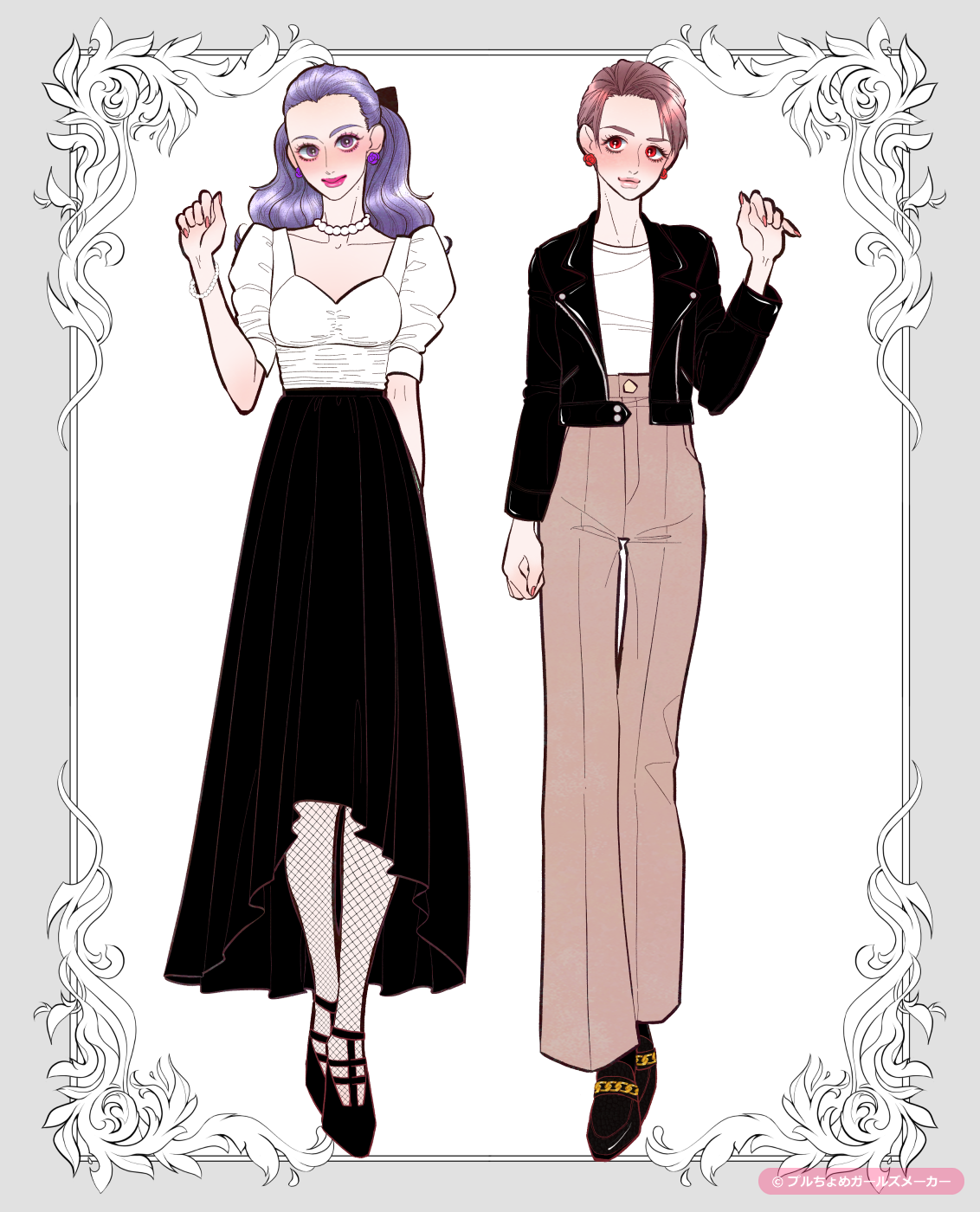ガールズメーカーで作られた女の子21