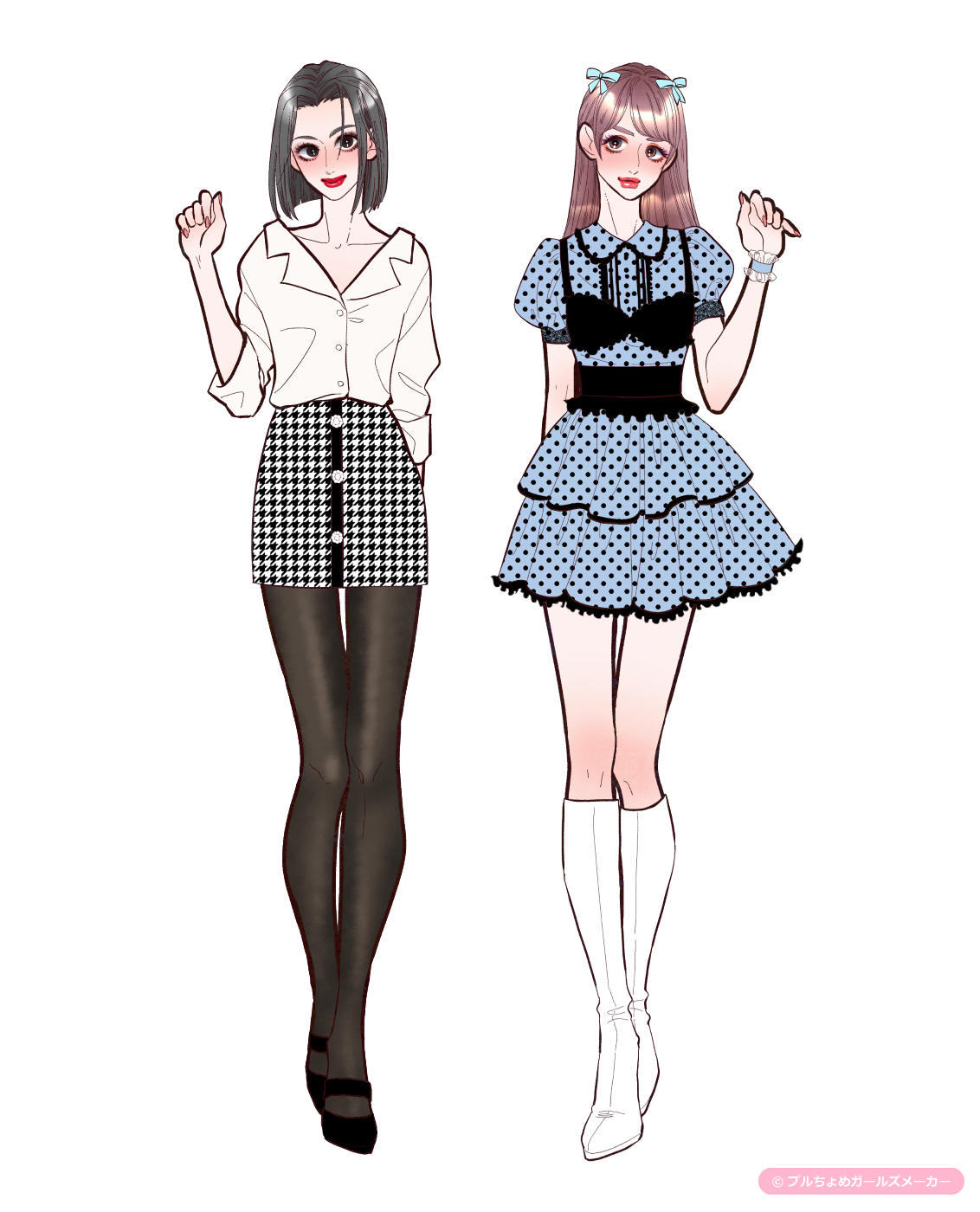 ガールズメーカーで作られた女の子3