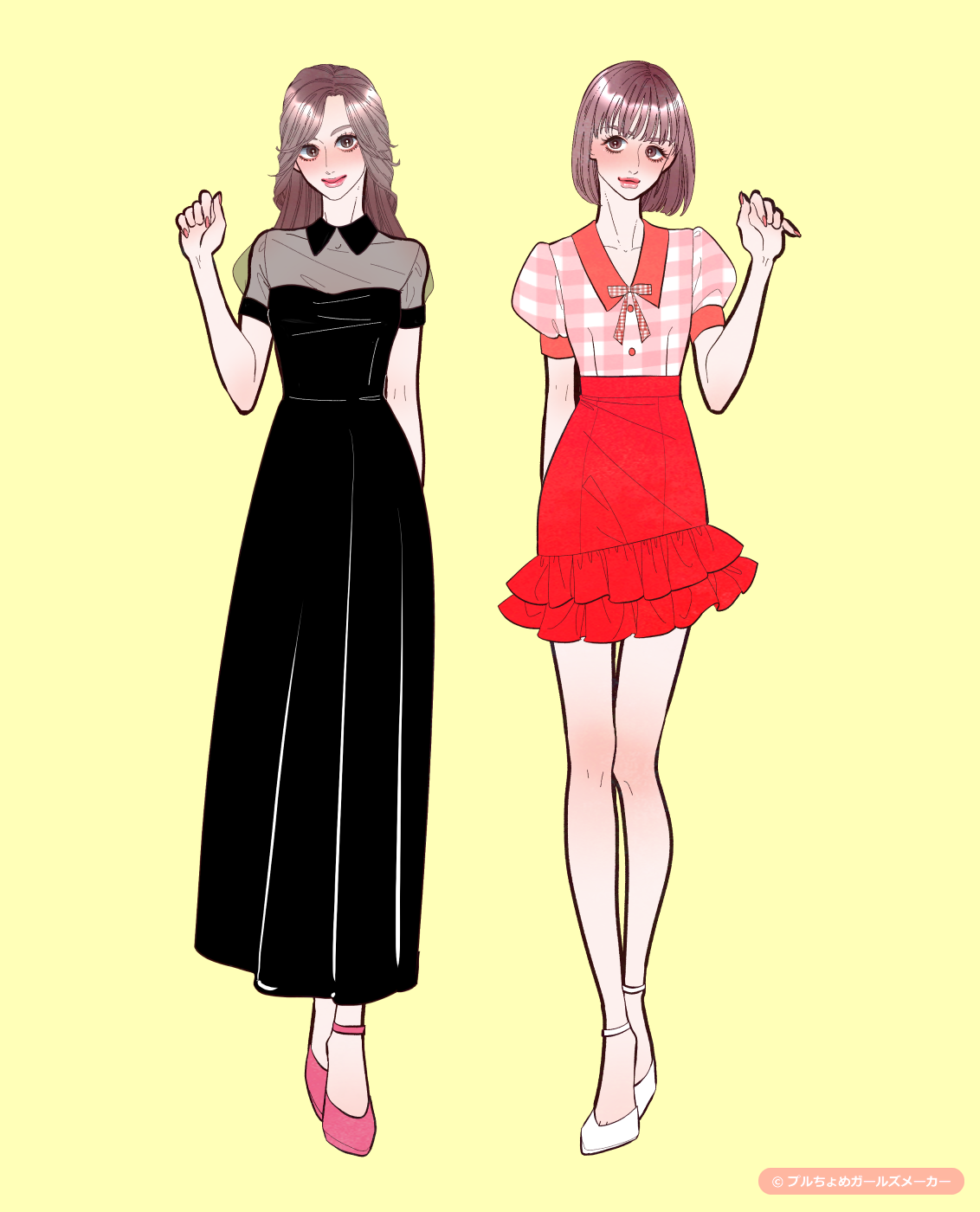ガールズメーカーで作られた女の子2