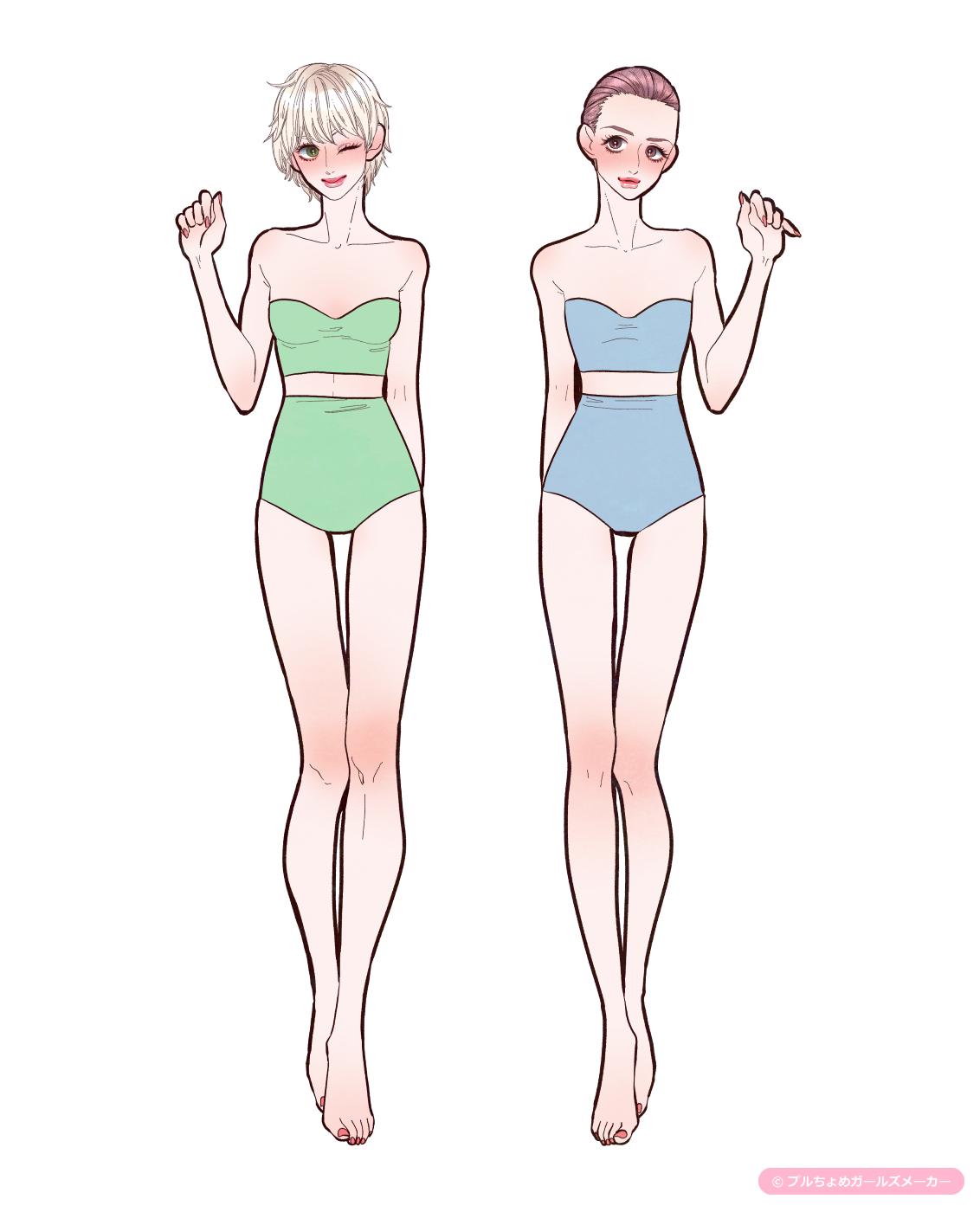 ガールズメーカーで作られた女の子17