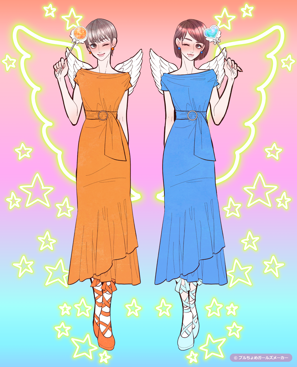 ガールズメーカーで作られた女の子4