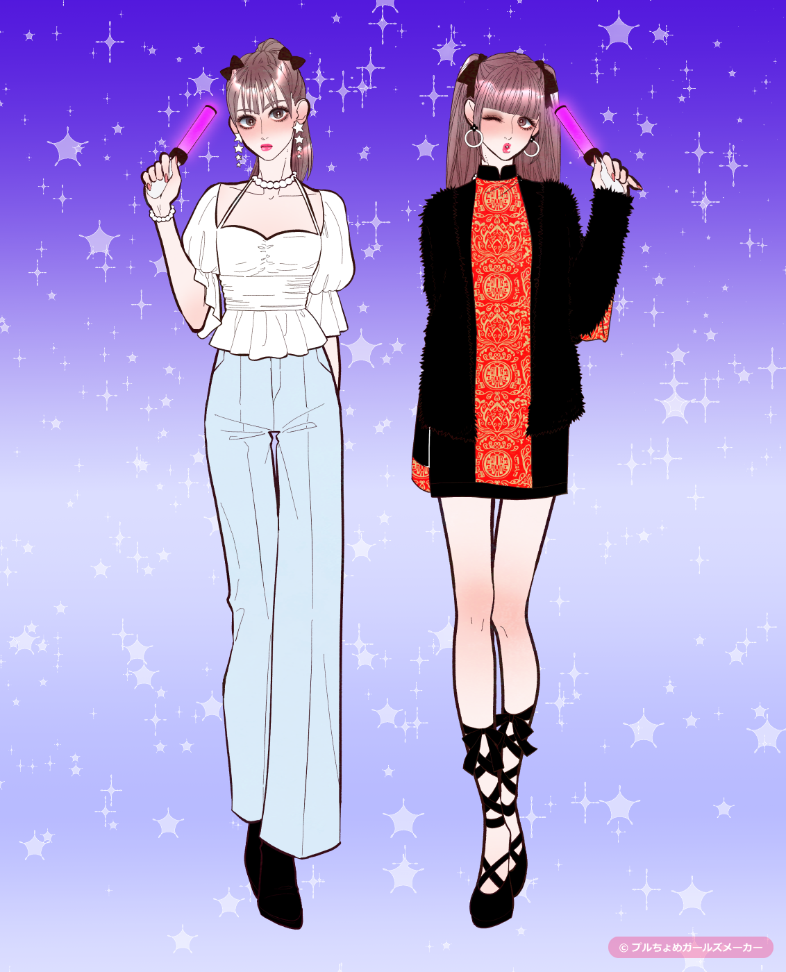 ガールズメーカーで作られた女の子2