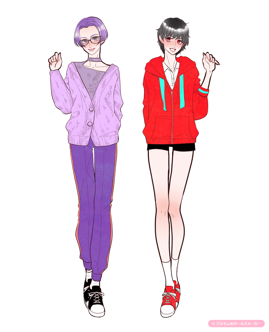 ガールズメーカーで作られた女の子3