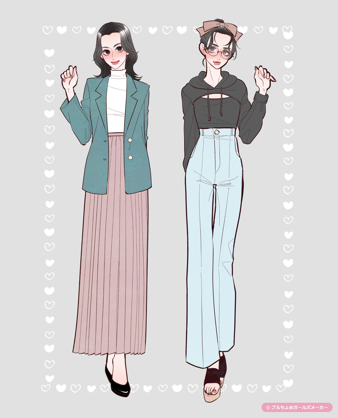 ガールズメーカーで作られた女の子6
