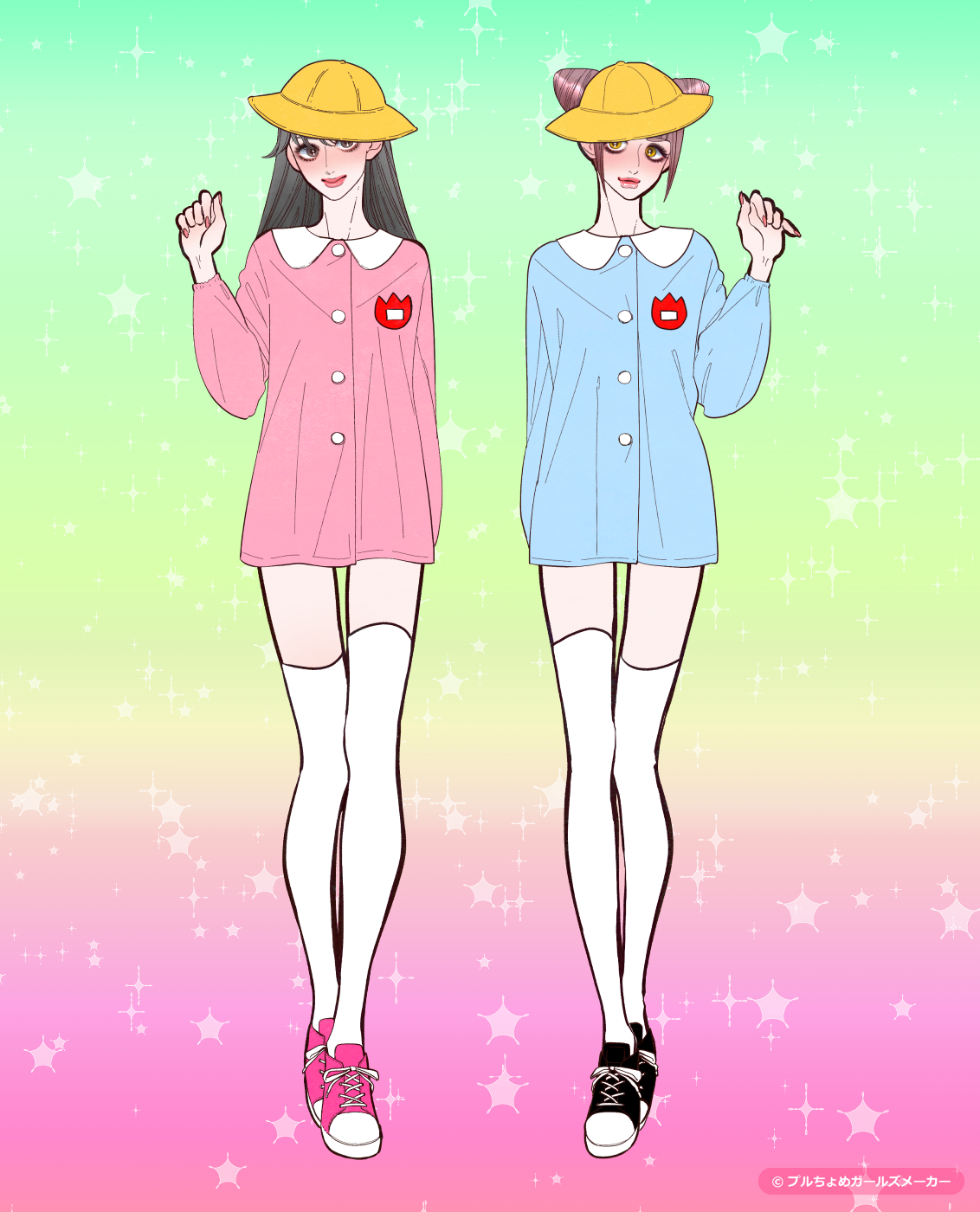 ガールズメーカーで作られた女の子2