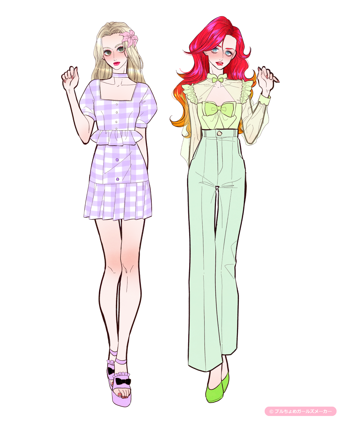 ガールズメーカーで作られた女の子4