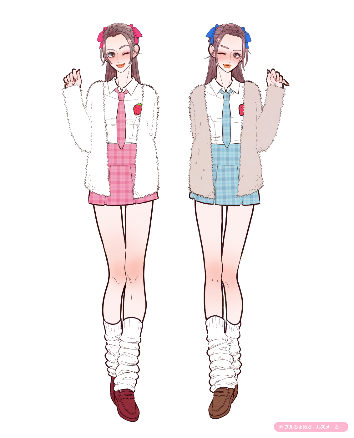 ガールズメーカーで作られた女の子3