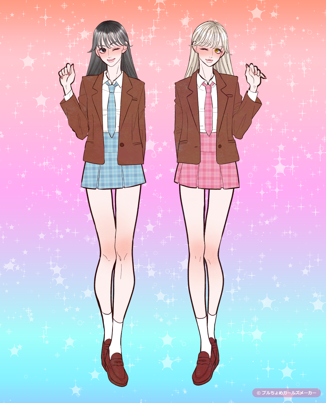 ガールズメーカーで作られた女の子3