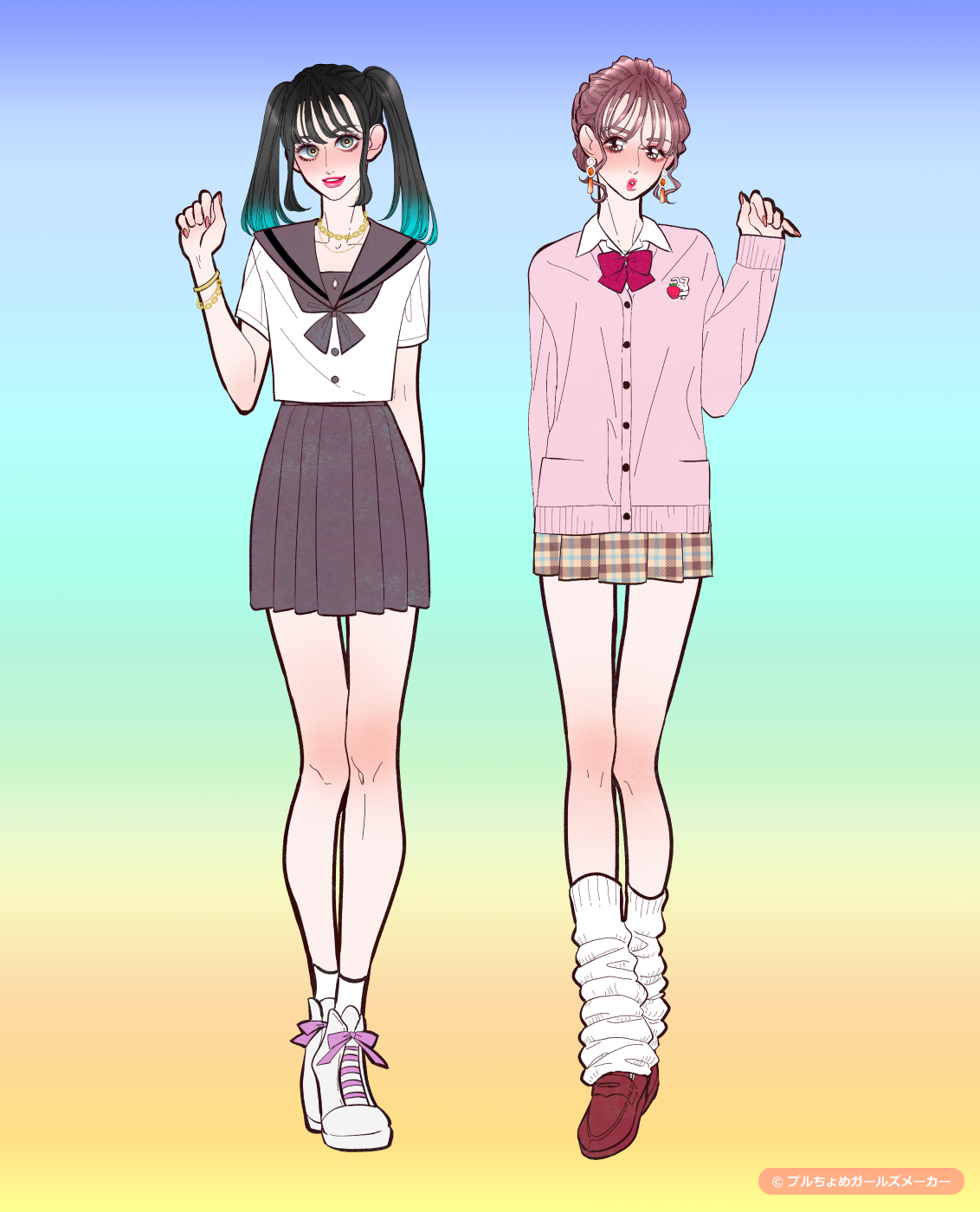 ガールズメーカーで作られた女の子5