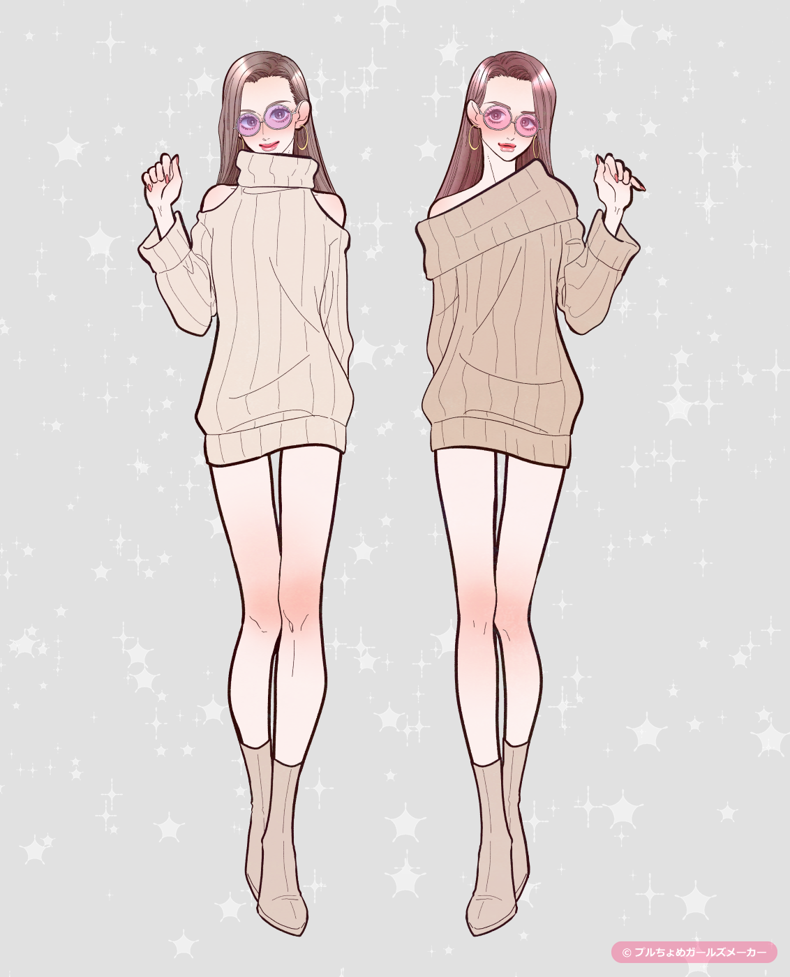 ガールズメーカーで作られた女の子3