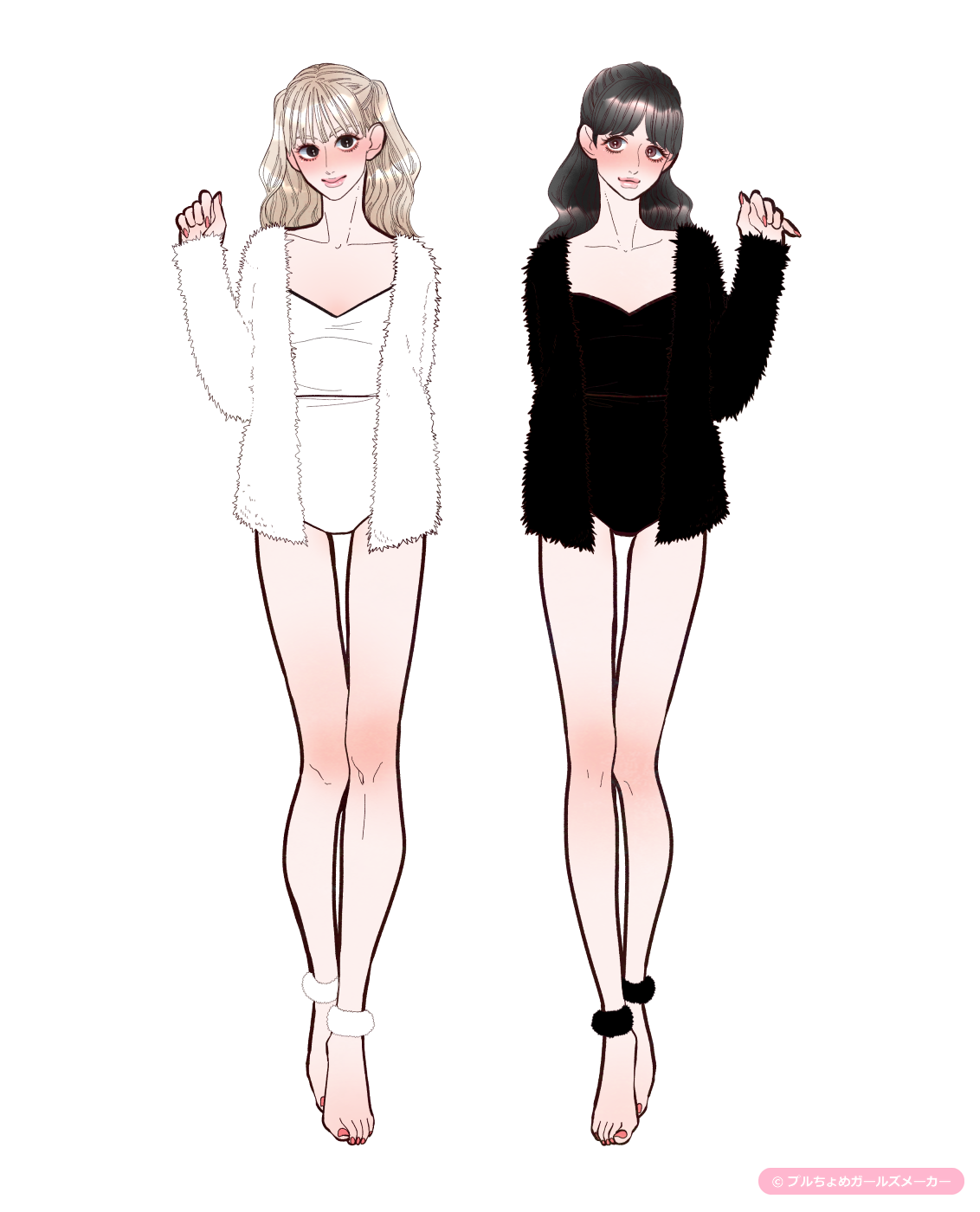 ガールズメーカーで作られた女の子1