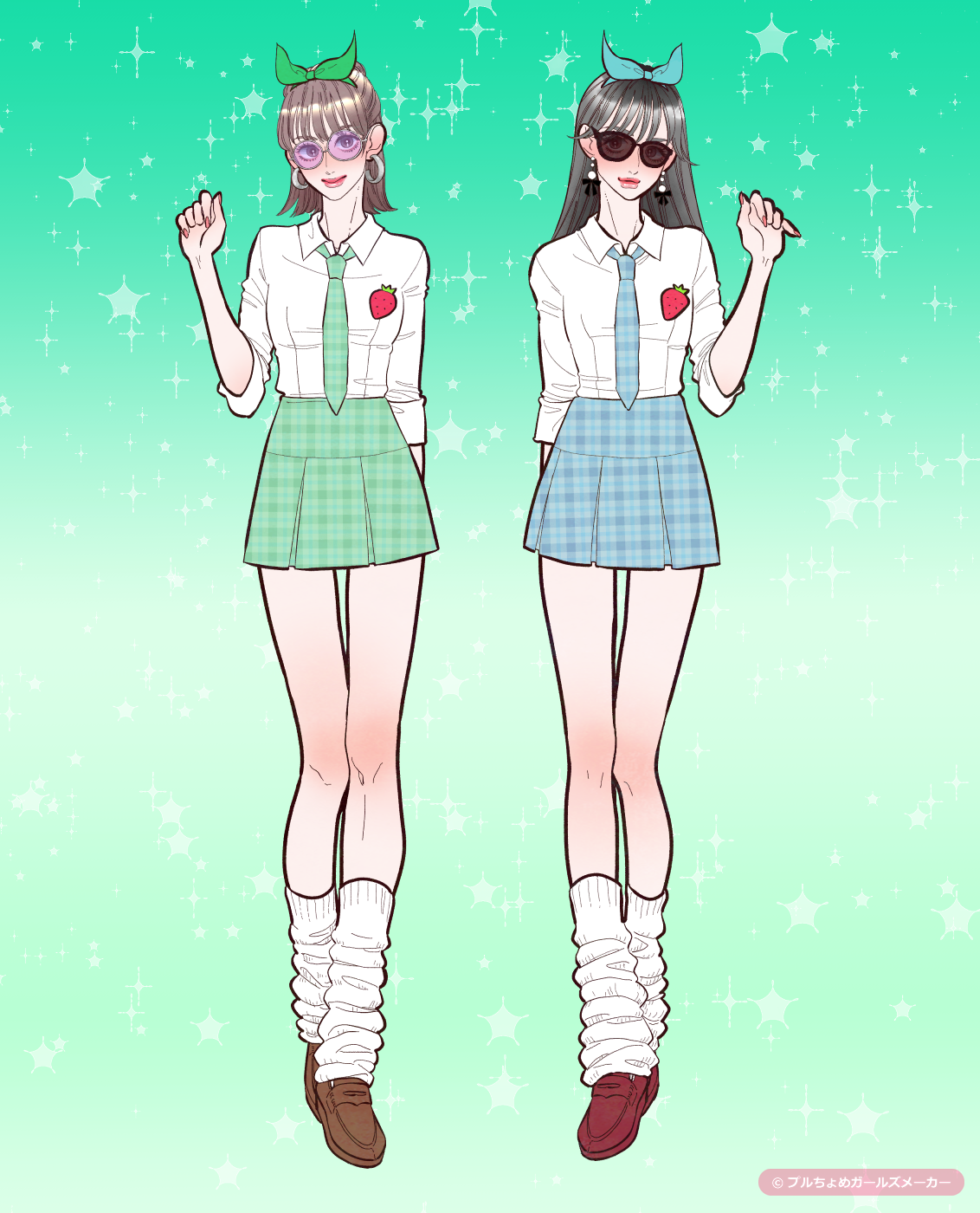 ガールズメーカーで作られた女の子1