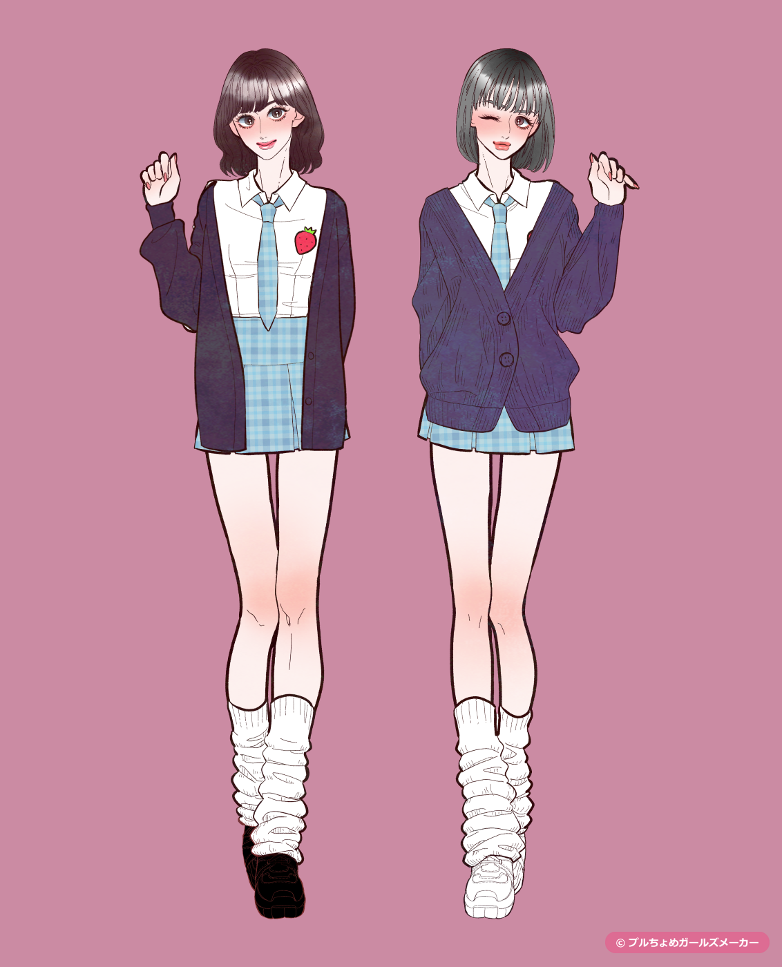 ガールズメーカーで作られた女の子4