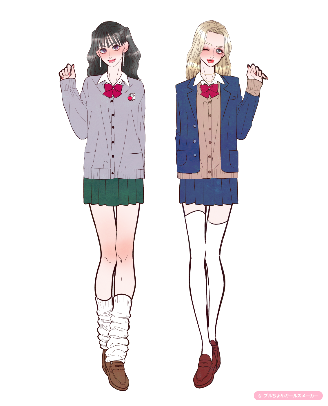 ガールズメーカーで作られた女の子1