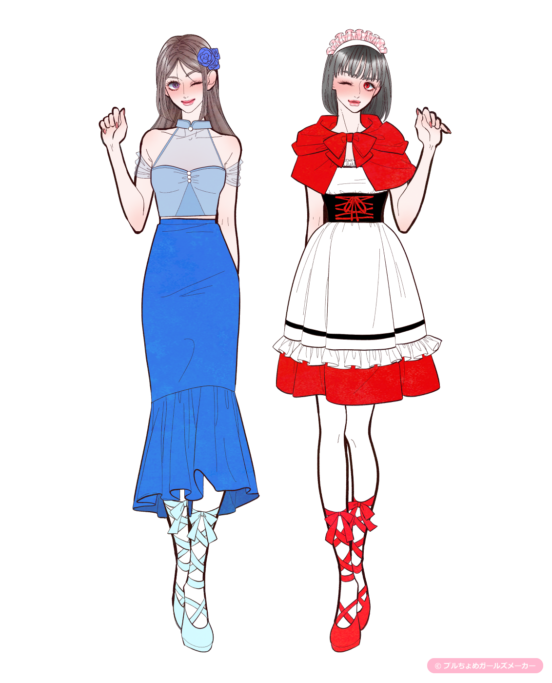 ガールズメーカーで作られた女の子3