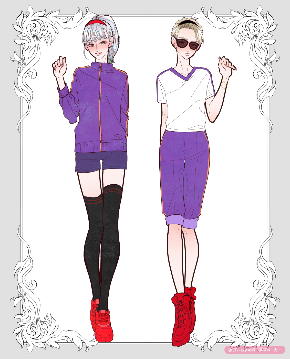 ガールズメーカーで作られた女の子4