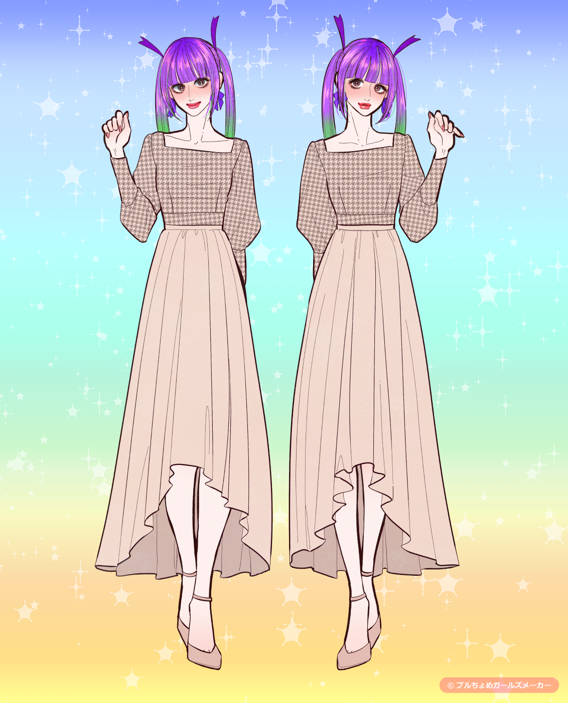 ガールズメーカーで作られた女の子7