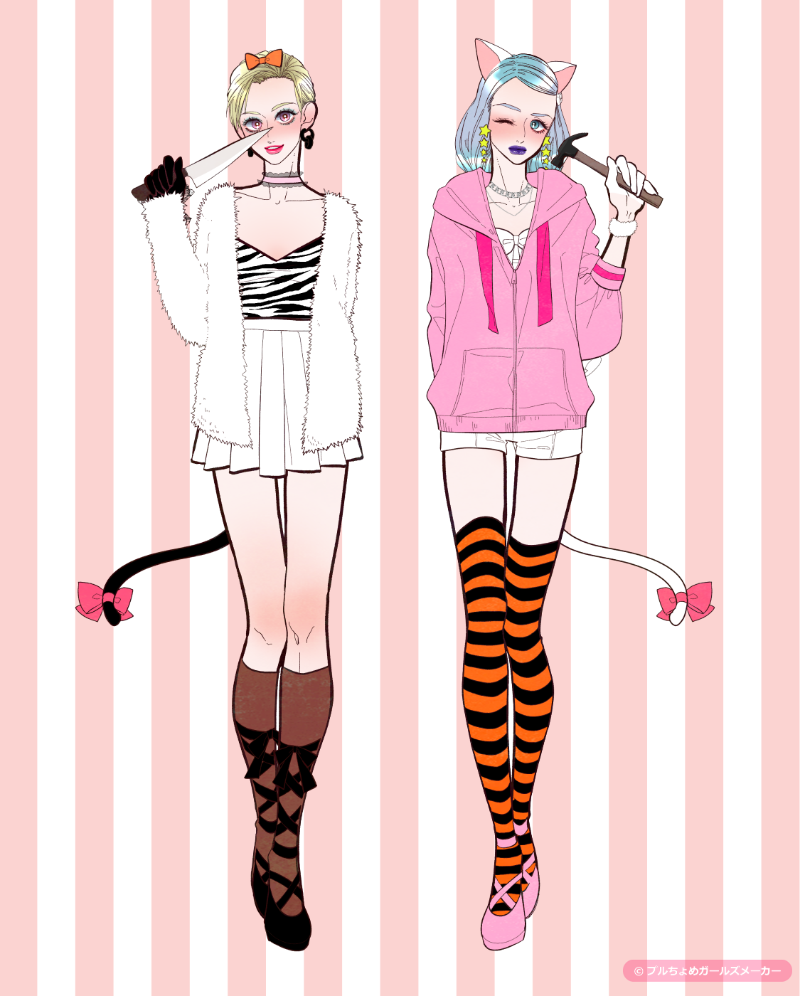 ガールズメーカーで作られた女の子4