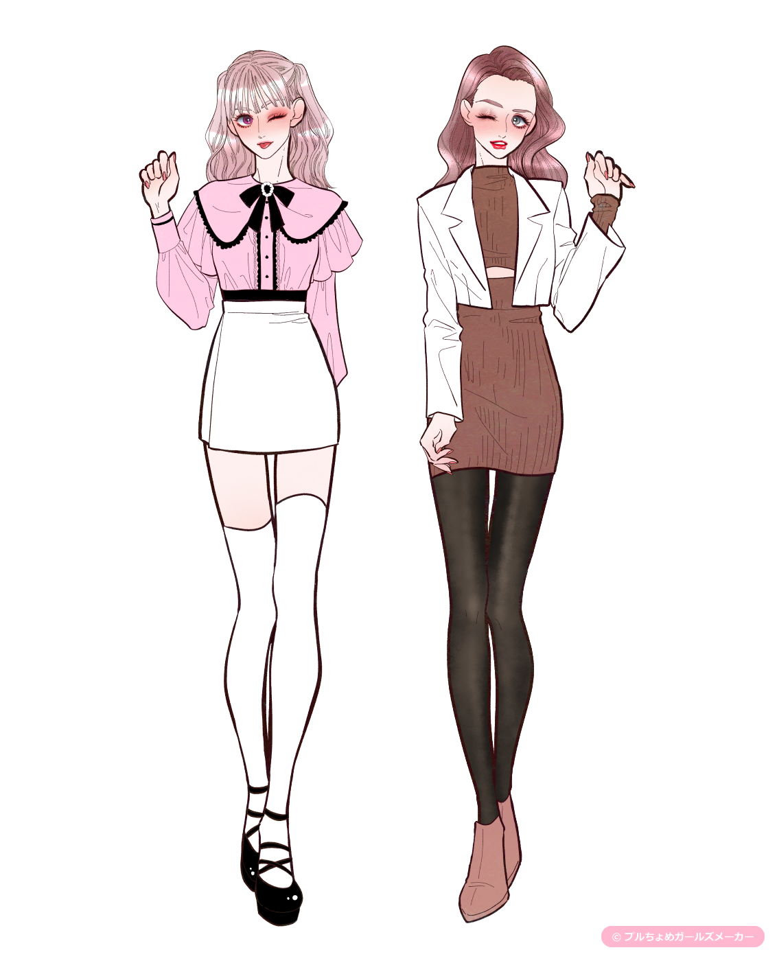 ガールズメーカーで作られた女の子4