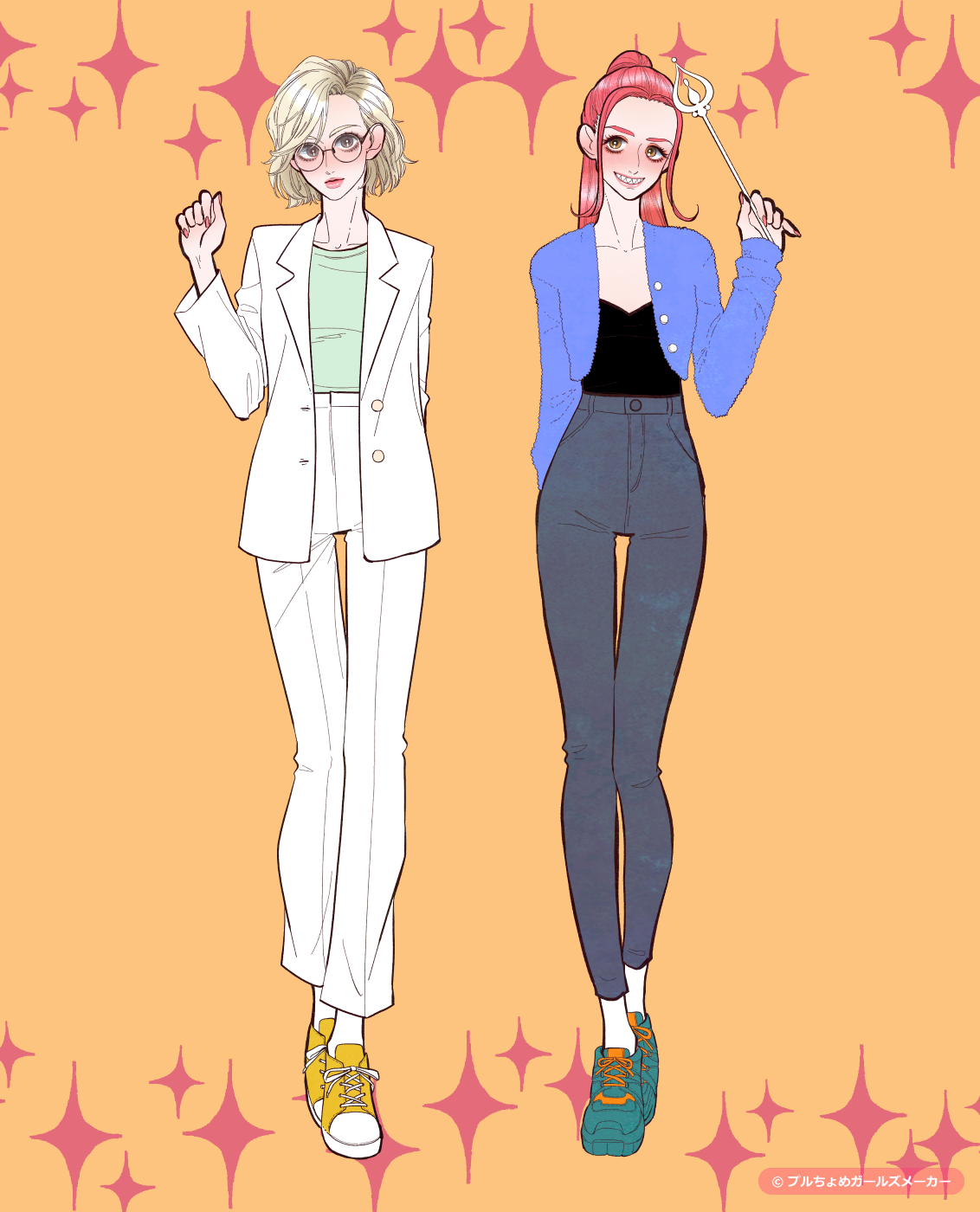 ガールズメーカーで作られた女の子2