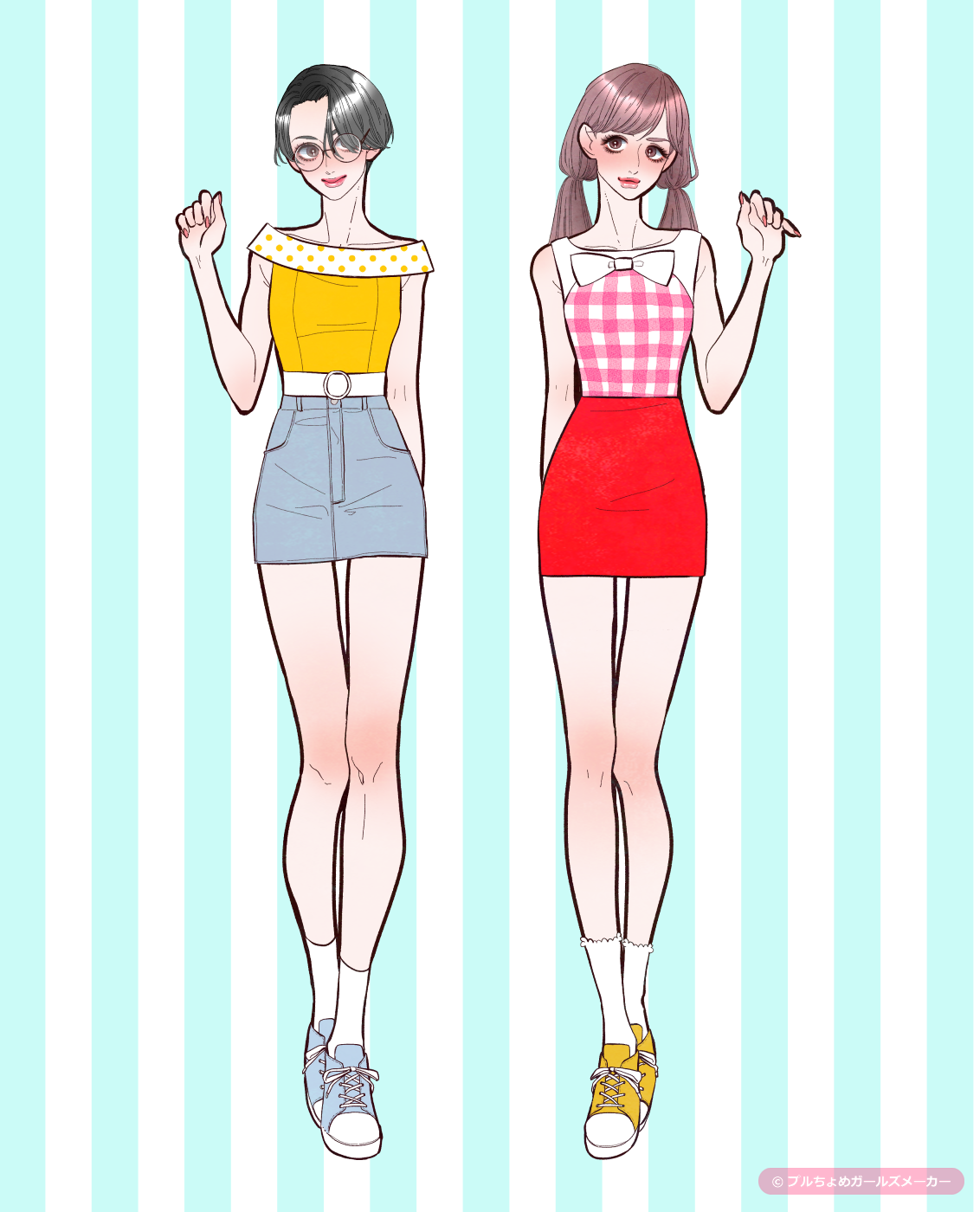 ガールズメーカーで作られた女の子5