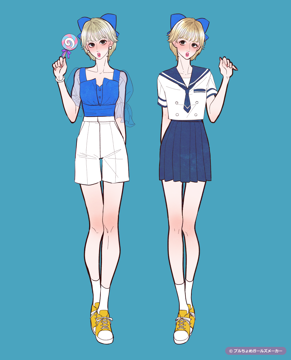 ガールズメーカーで作られた女の子4