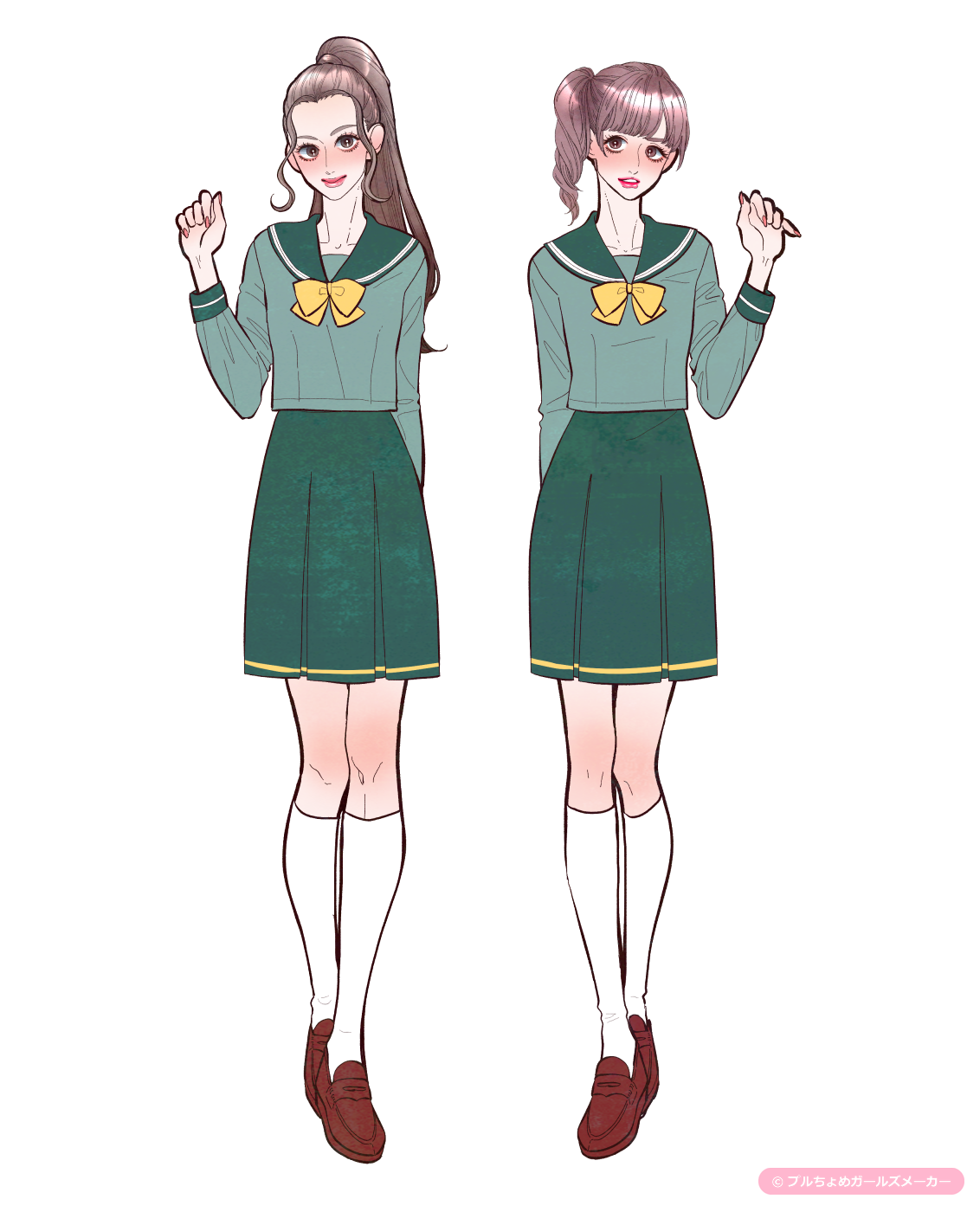 ガールズメーカーで作られた女の子6