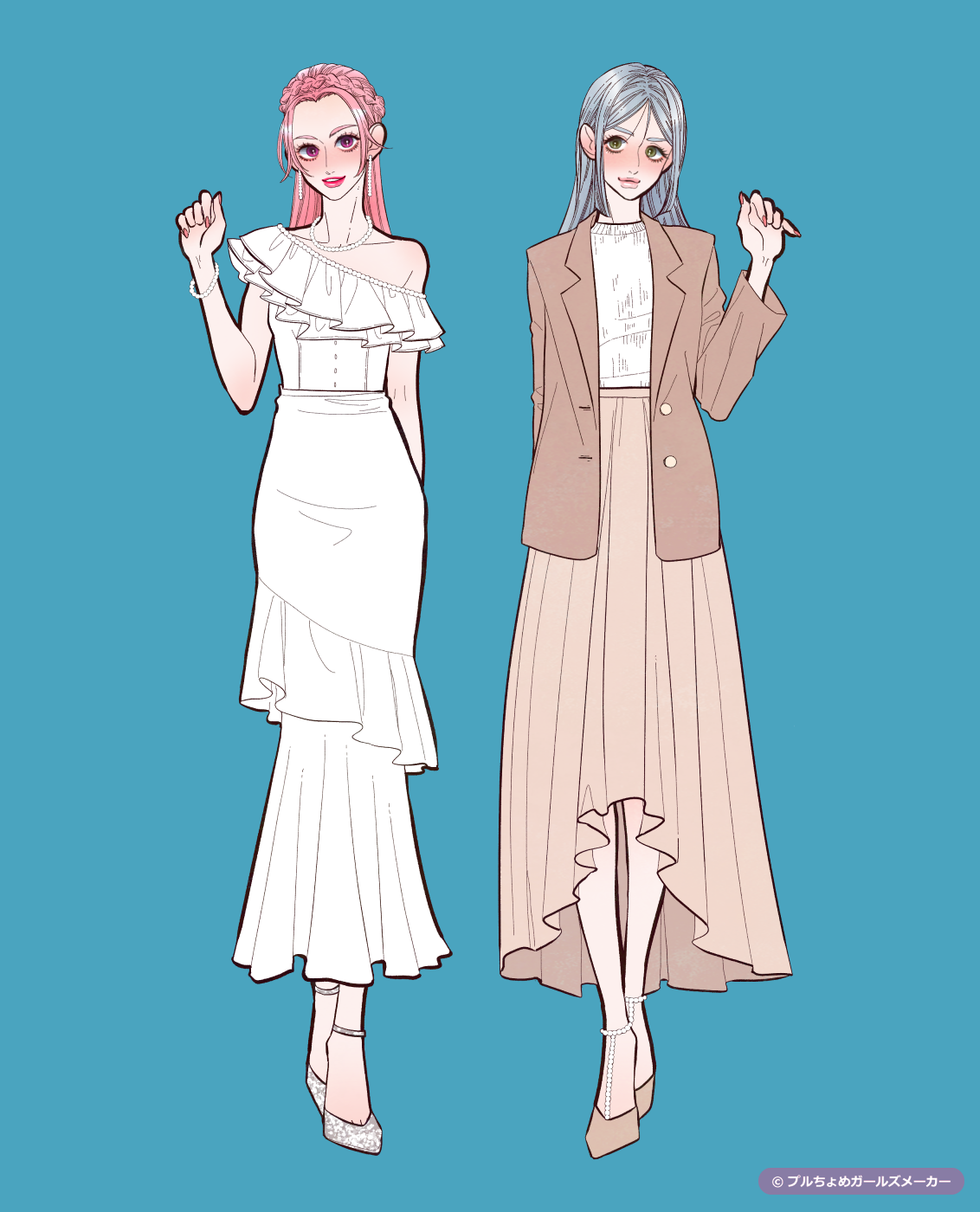 ガールズメーカーで作られた女の子8