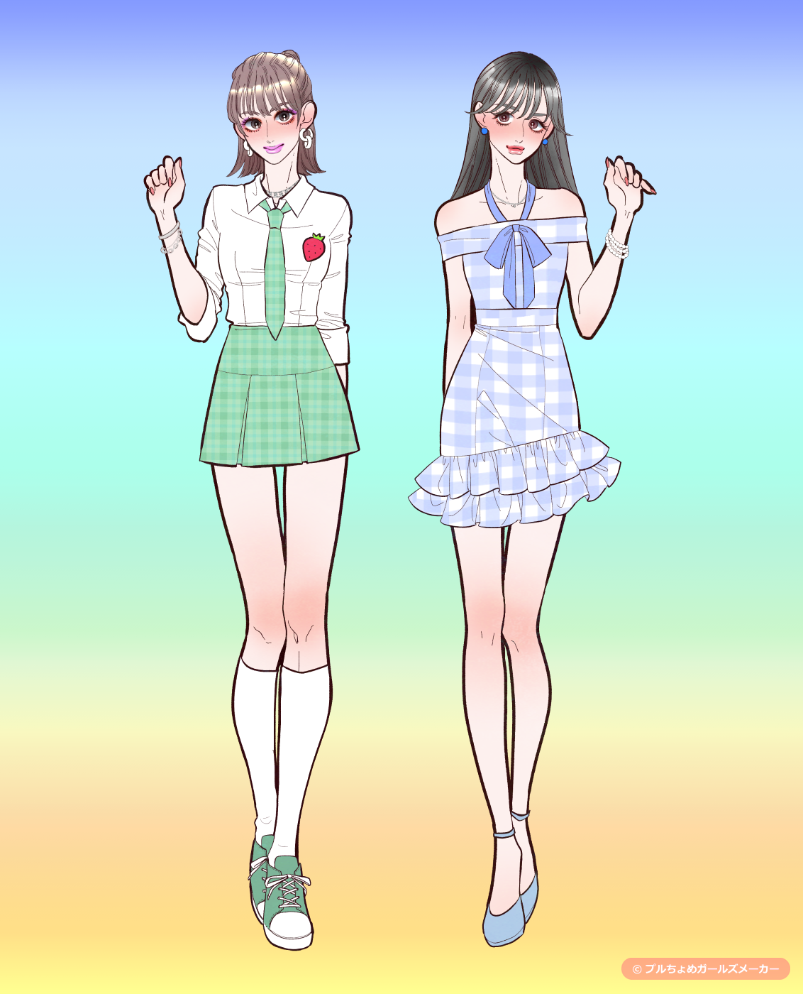 ガールズメーカーで作られた女の子7