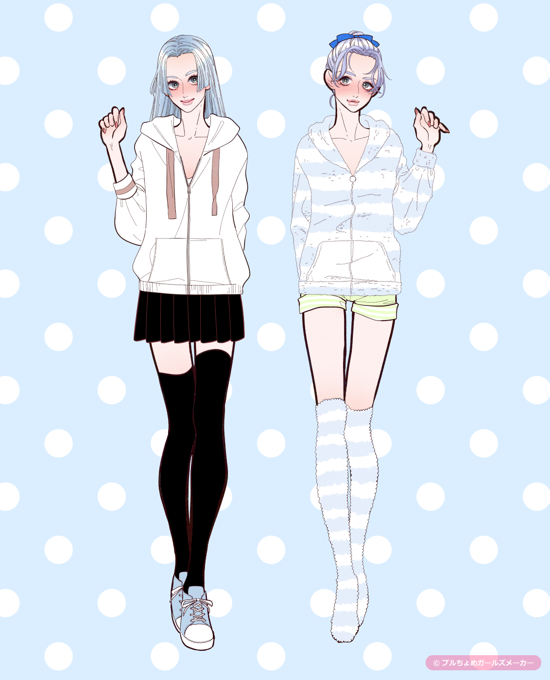 ガールズメーカーで作られた女の子1