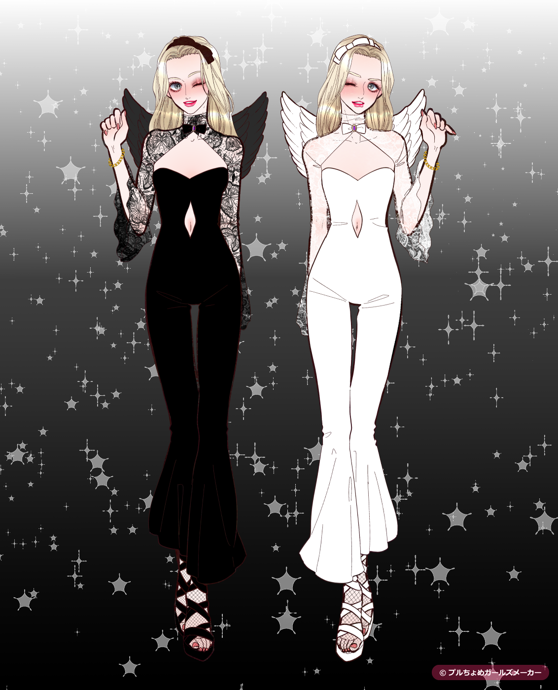 ガールズメーカーで作られた女の子1