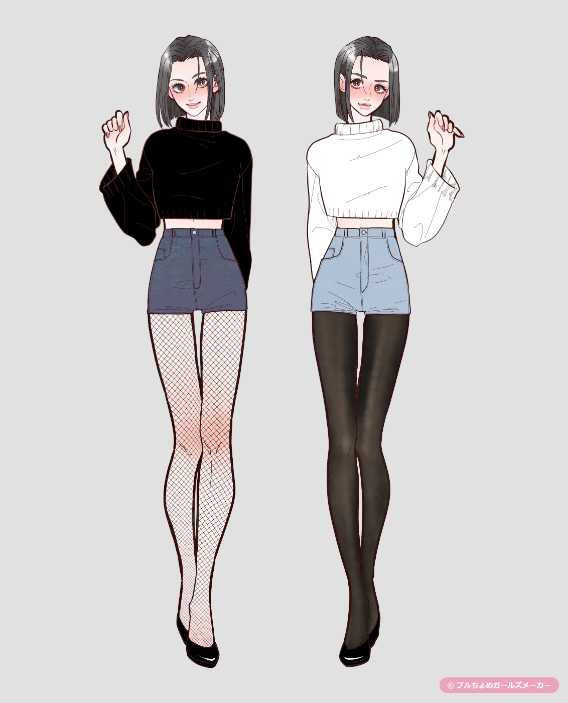 ガールズメーカーで作られた女の子3