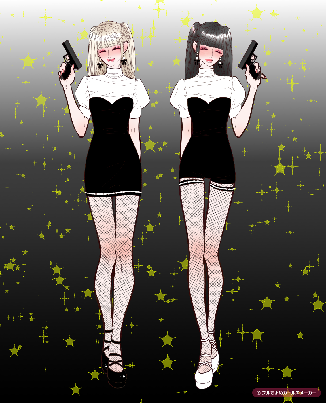 ガールズメーカーで作られた女の子2