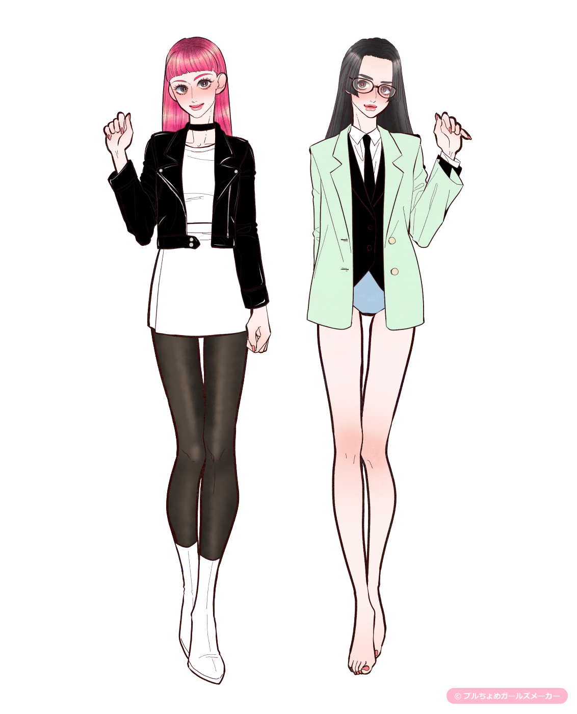 ガールズメーカーで作られた女の子17