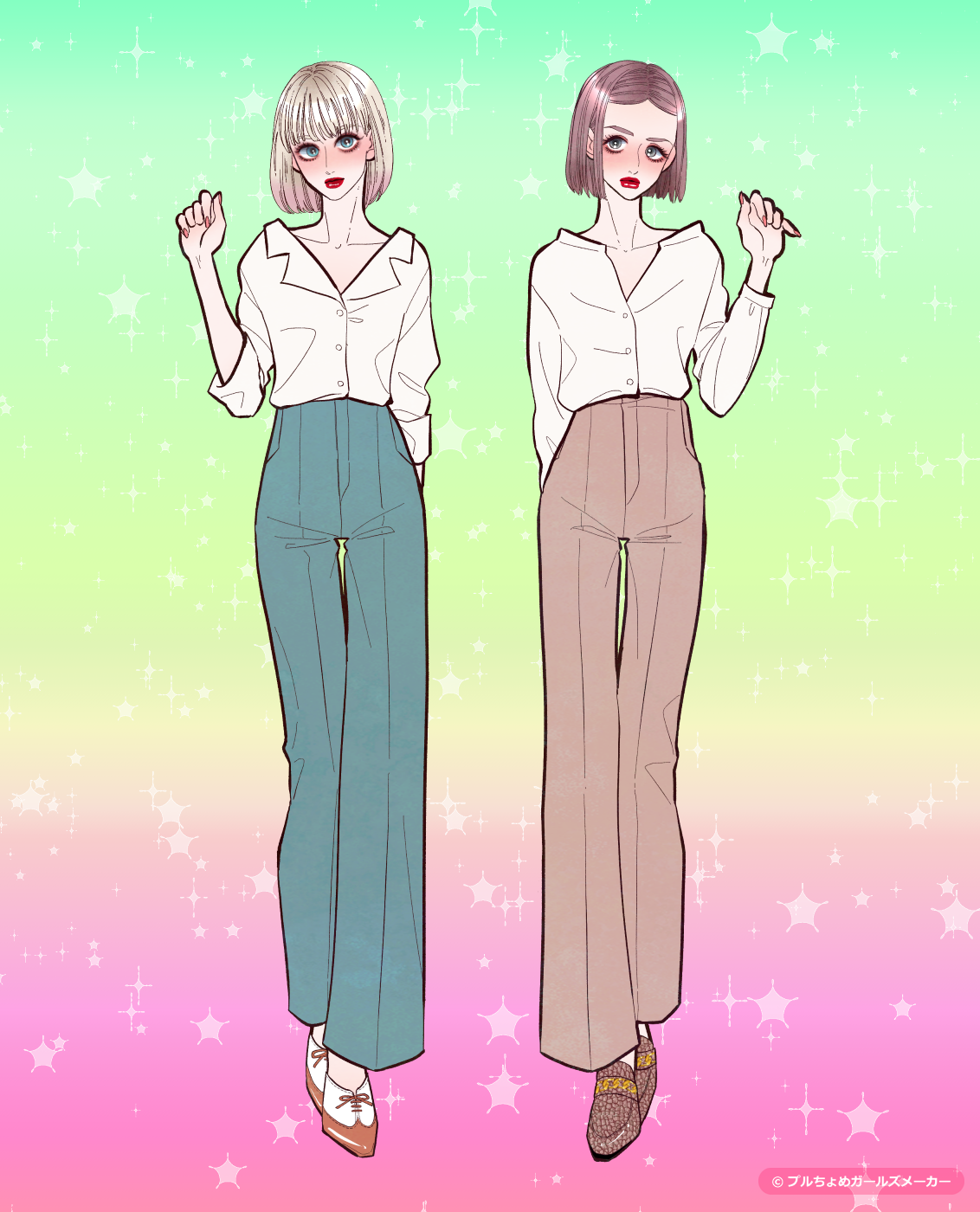 ガールズメーカーで作られた女の子2