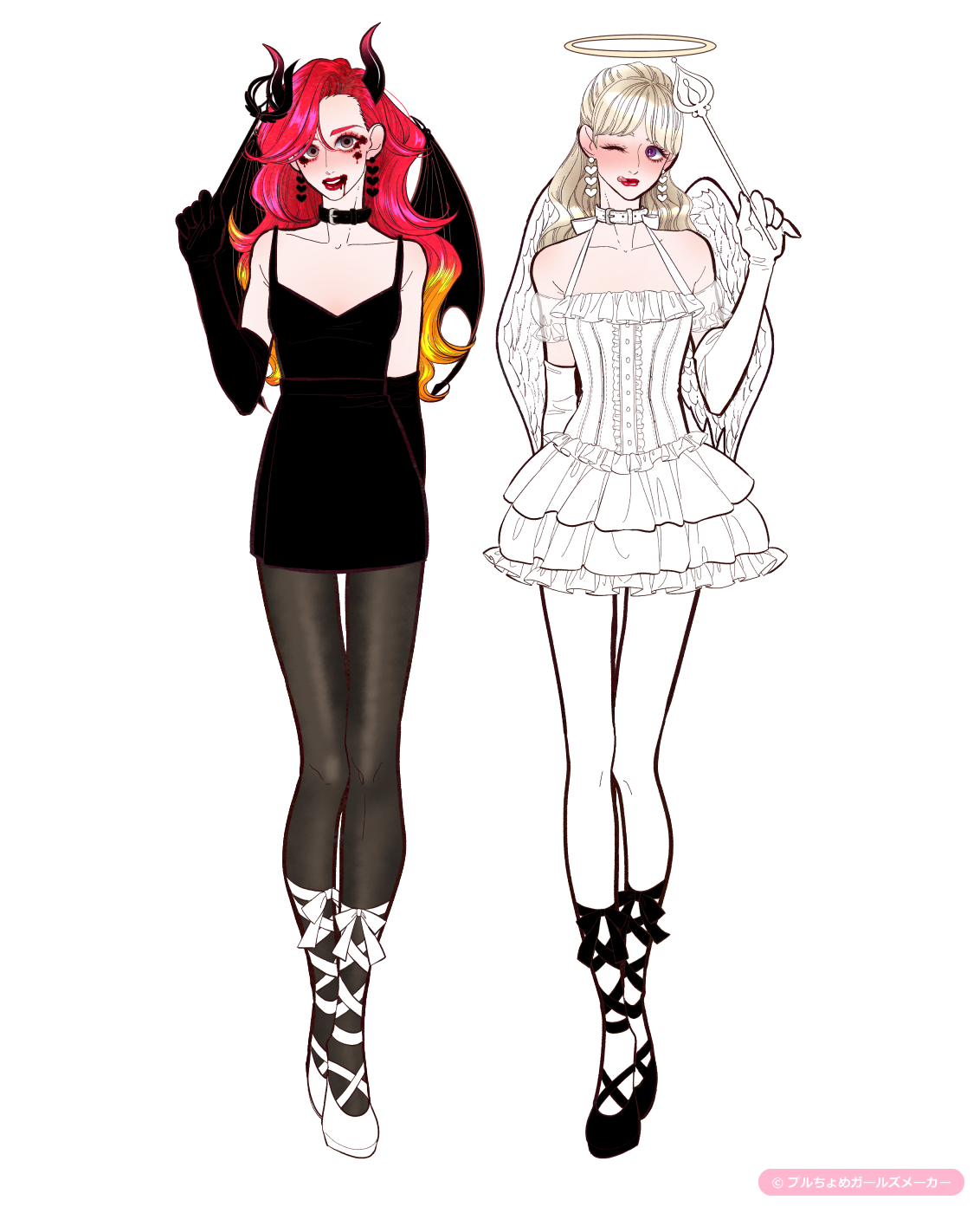 ガールズメーカーで作られた女の子3