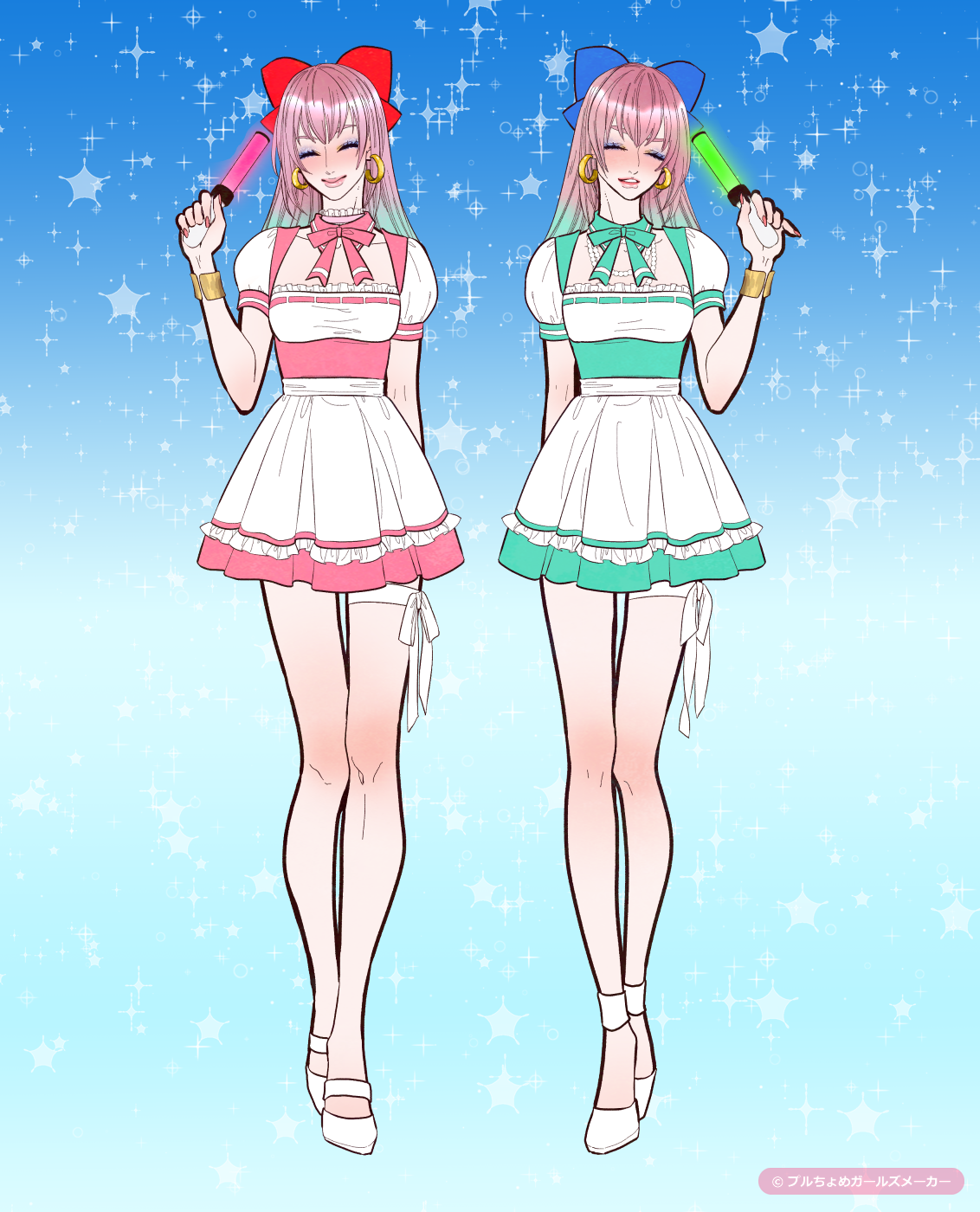 ガールズメーカーで作られた女の子3