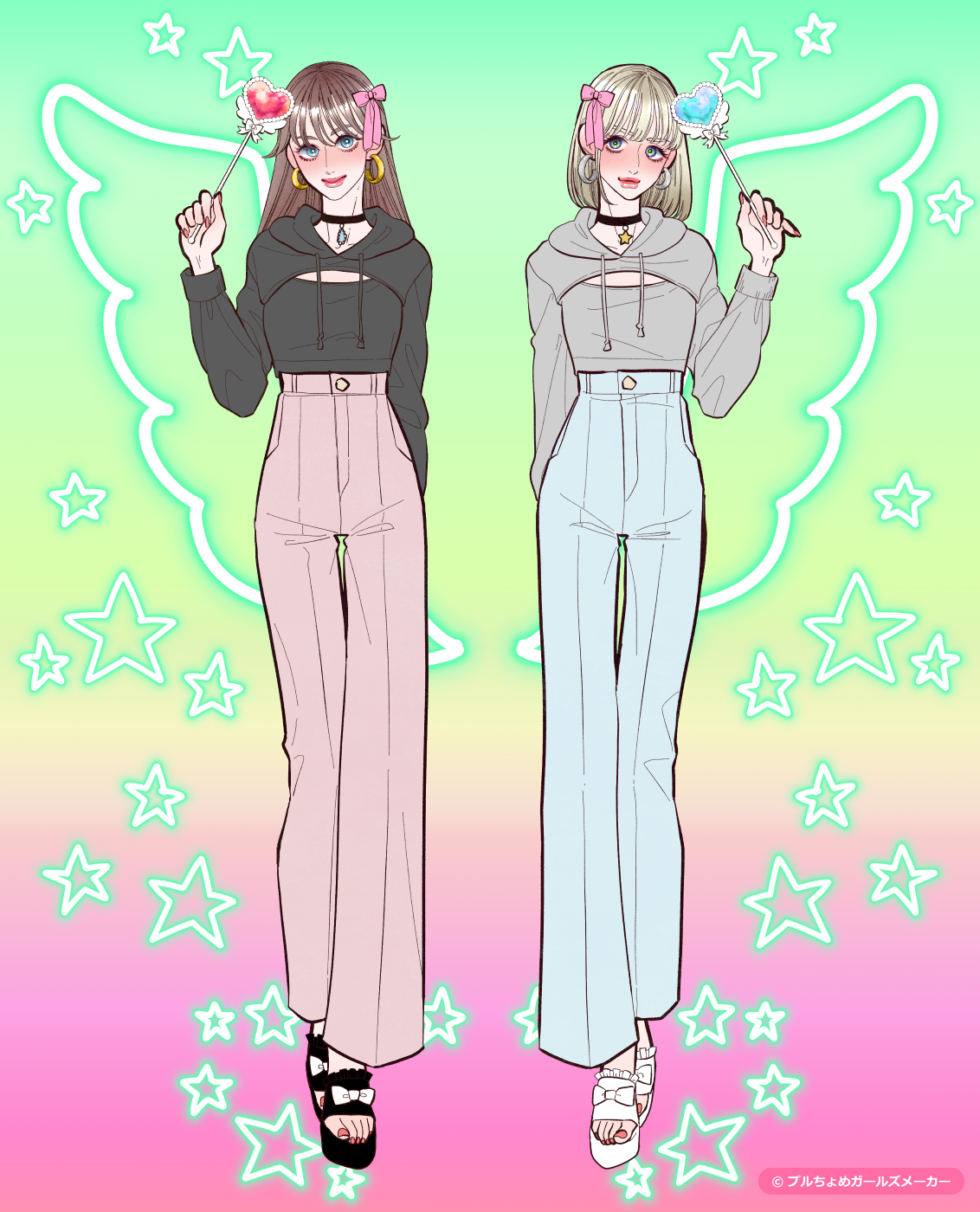 ガールズメーカーで作られた女の子5