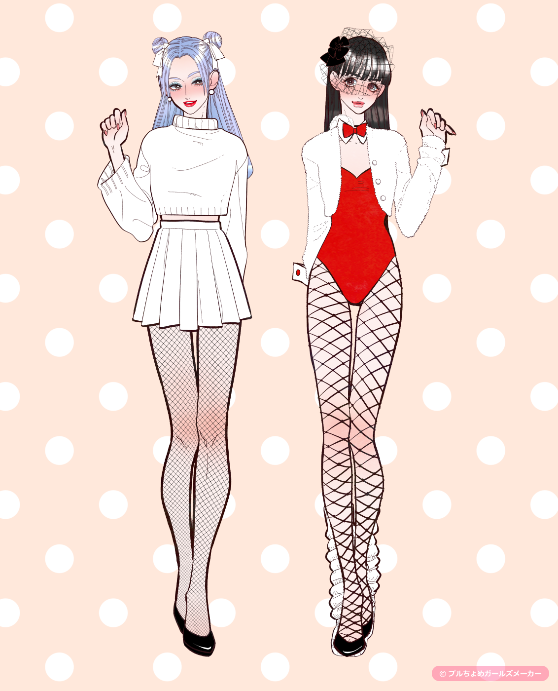 ガールズメーカーで作られた女の子3