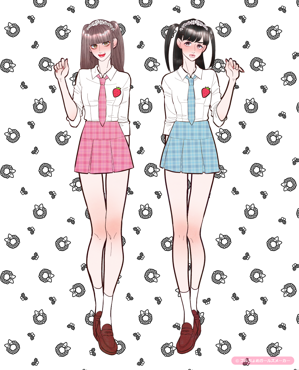 ガールズメーカーで作られた女の子3