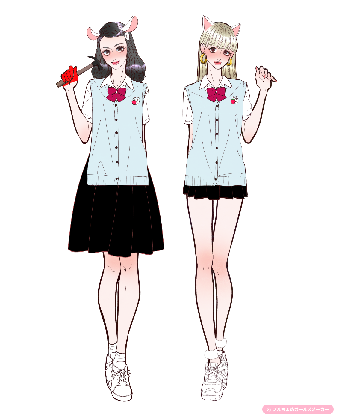 ガールズメーカーで作られた女の子23