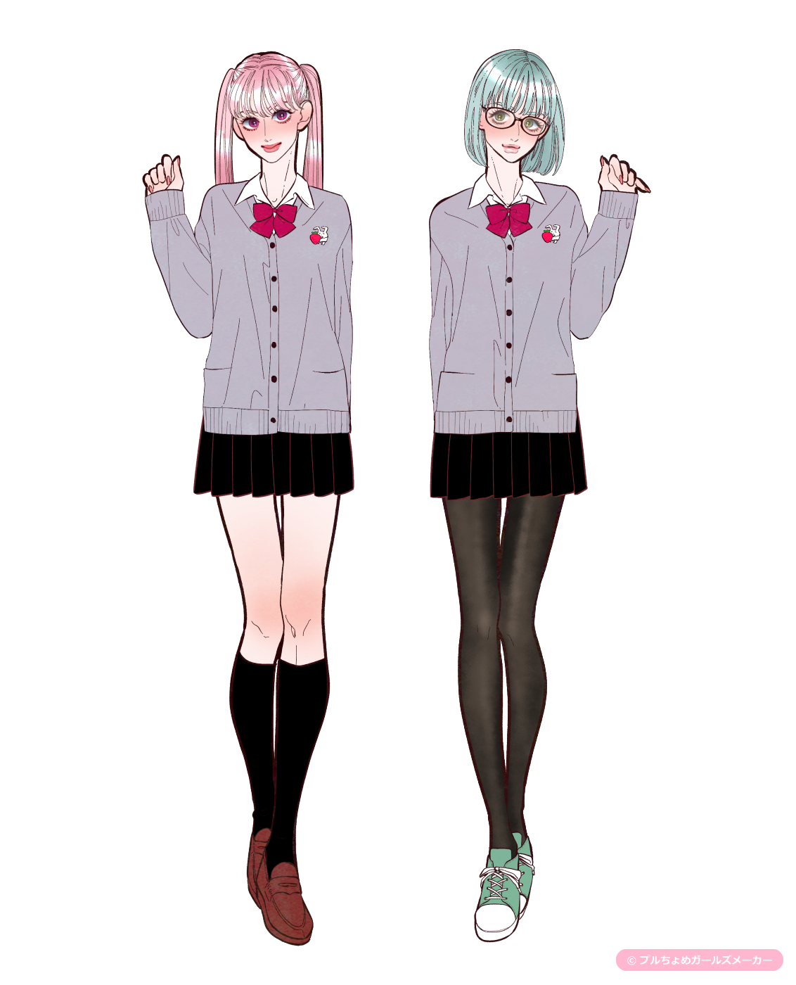 ガールズメーカーで作られた女の子4