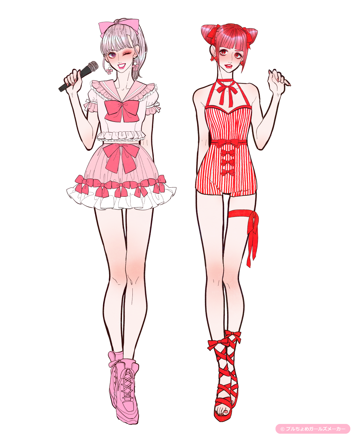 ガールズメーカーで作られた女の子6