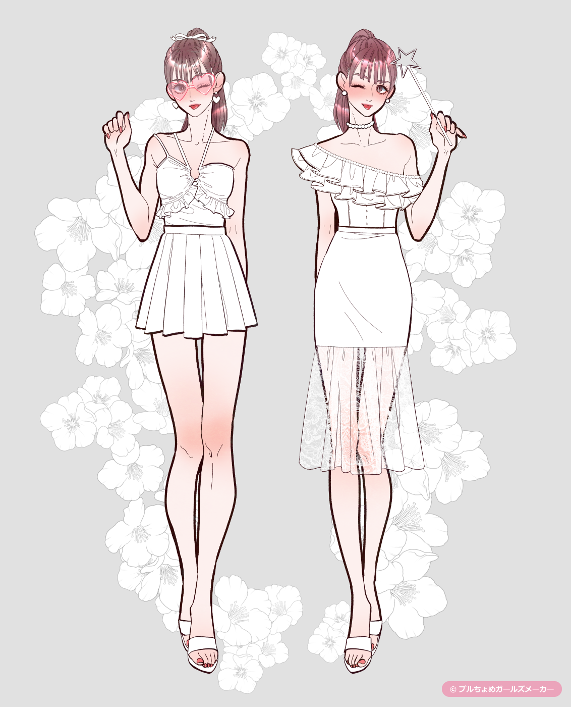 ガールズメーカーで作られた女の子5