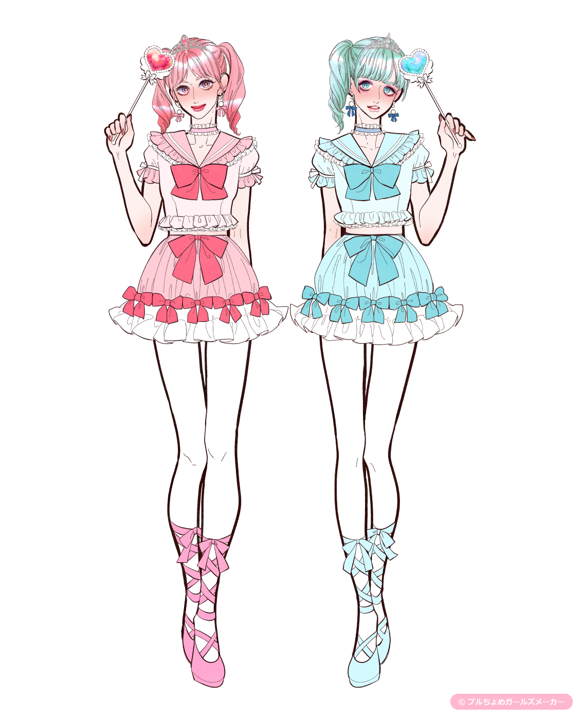 ガールズメーカーで作られた女の子3