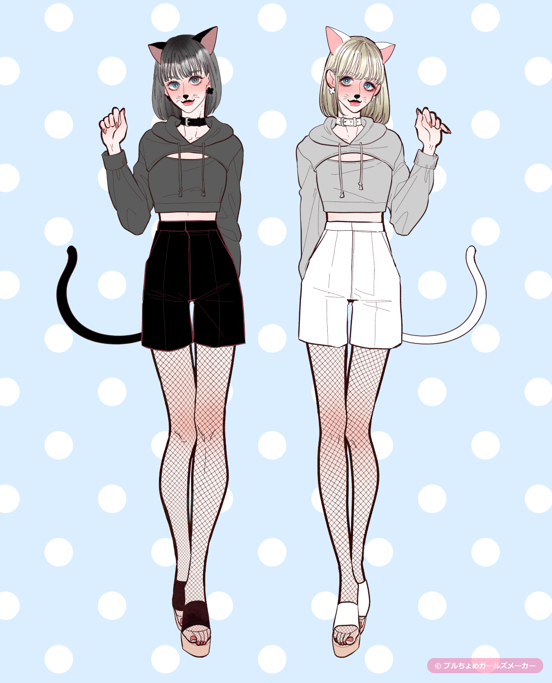 ガールズメーカーで作られた女の子2